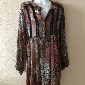 Size L Women Boho Top